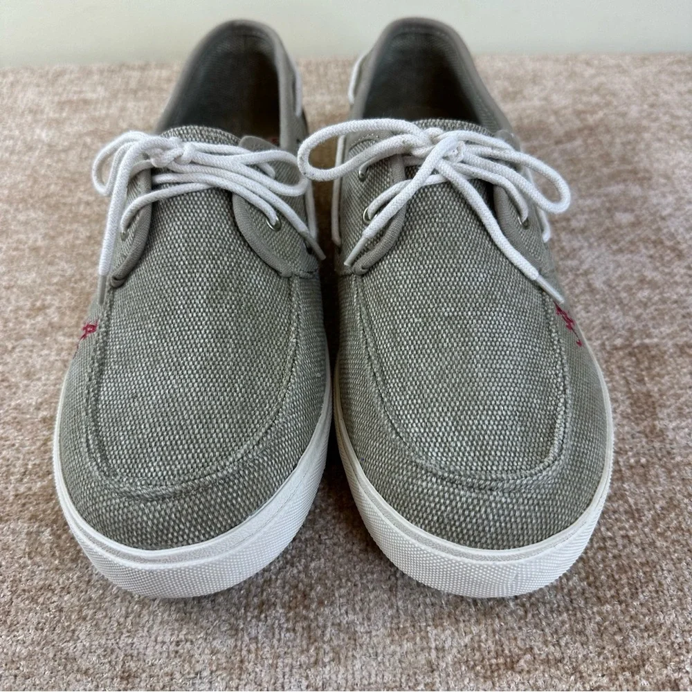 Campus Cruzers Alabama Crimson Tide Bama Roll Tide Boat Shoes Men’s Size 10